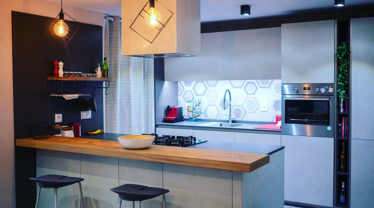 Hexagonal Design Apartment 瓦伦西亚 外观 照片